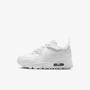 Nike Girl's White Air Max‎ 90 Low Top Casual Athletic Sneaker Shoes Size 10C
